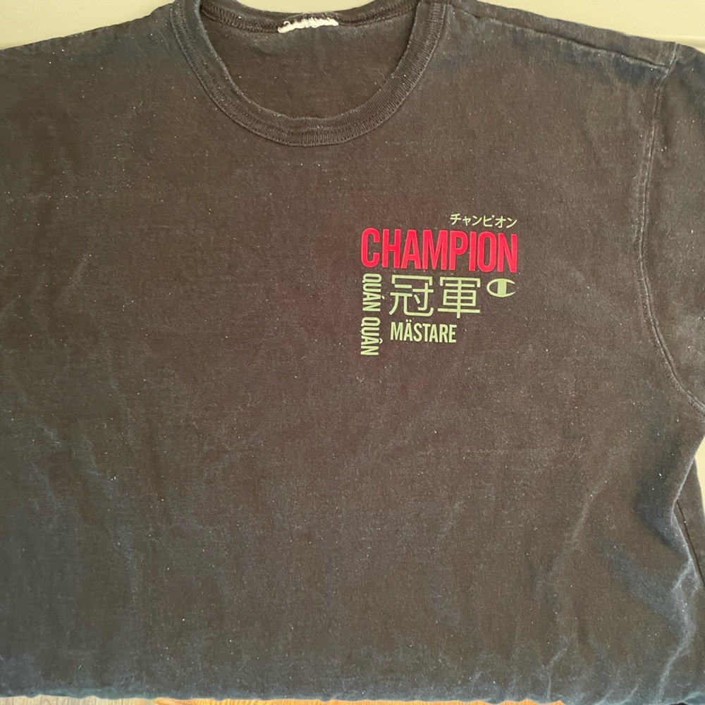 Mean large champion tee